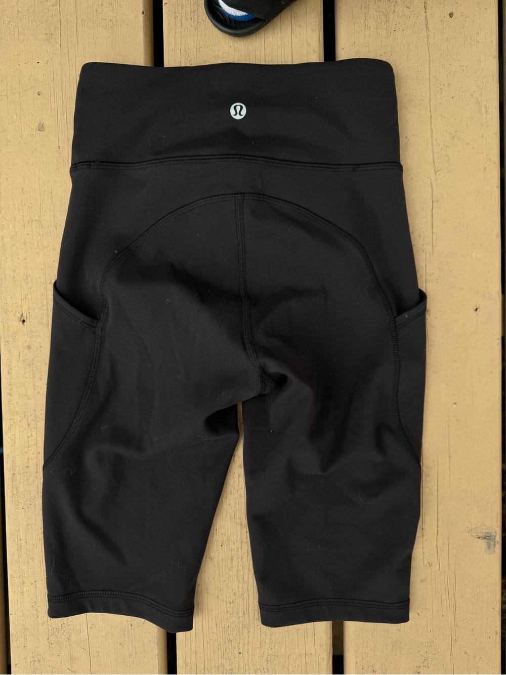 lululemon athletica Black Athletic Leggings with Interior Size Tag